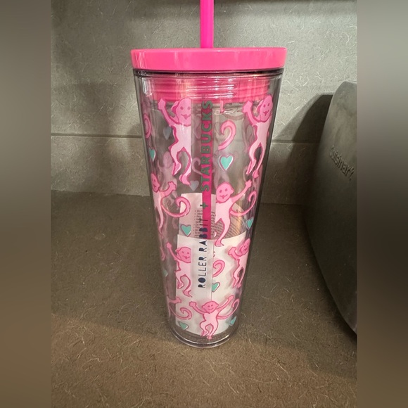 Starbucks | Kitchen | Roller Rabbit Lovely Monkey Starbucks Plastic ...